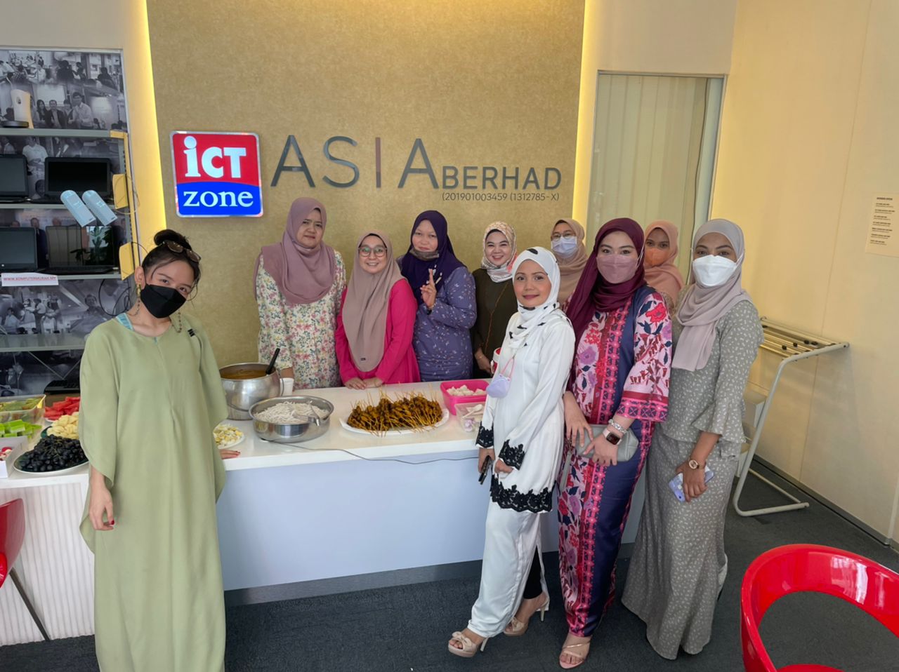 ICT Zone Asia Raya Potluck 2022 - ICT Zone Asia Berhad